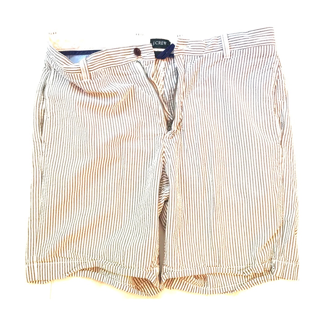 Men’s J Crew Seersucker Shorts- size 35